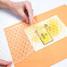 Scrapbook.com - Stencils - Honeycomb - 6x8
