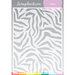 Scrapbook.com - Stencils - Zebra - 6x8