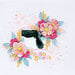 Scrapbook.com - Stencils - Floral Sprigs - 6x8