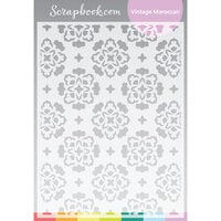 Scrapbook.com - Stencils - Vintage Moroccan - 6x8