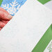 Scrapbook.com - Stencils - Slimline - Snowflakes - 4x9