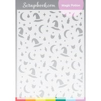 Scrapbook.com - Stencils - Magic Potion - 6x8