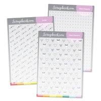 Scrapbook.com - Stencils - Valentine Bundle