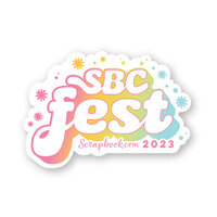 Scrapbook.com - SBC Fest Sticker - Spring 2023