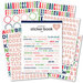 Scrapbook.com - Cardstock Sticker Book - Variety Pack with Foil Accents - 5 Book Bundle