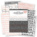 Scrapbook.com - Sticker Book - Charcoal & Blush with Rose Gold Foil Accents