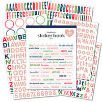 Scrapbook.com - Sticker Book - Jewel with Rose Gold Foil Accents