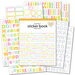 Scrapbook.com - Sticker Book - Rainbow Sherbet with Iridescent Foil Accents