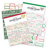 Scrapbook.com - Sticker Book Bundle - Classic Christmas + Peppermint Christmas - 2 Pack