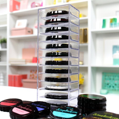  Clear Ink Pad Storage System