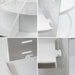 Scrapbook.com - 360 Craft Tower - Rotating Organizer - 4 Shelves - White