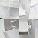 Scrapbook.com - 360 Craft Tower - 4 Extra Shelves - White