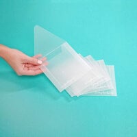  Storage Envelopes - Plastic - 9 x 11.5 - Letter Size - 5 Pack