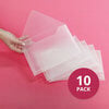 Scrapbook.com - Storage Envelopes - Plastic - 6 x 8.75 - Medium - 10 Pack