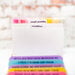 Scrapbook.com - Tabbed Dividers with Labels - White - 7 Piece Set