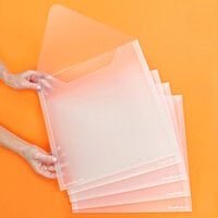 image of Scrapbook.com - Storage Envelopes - Plastic - 13x13 - Extra Large - 5 Pack