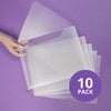 Scrapbook.com - Storage Envelopes - Plastic - 9 x 11.5 - Letter Size - 10 Pack