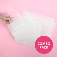 Storage Envelopes - Plastic - 7x13 - 5 Pack 