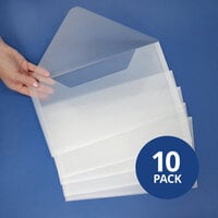 Scrapbook.com - Storage Envelopes - Plastic - 7x13 - 10 pack