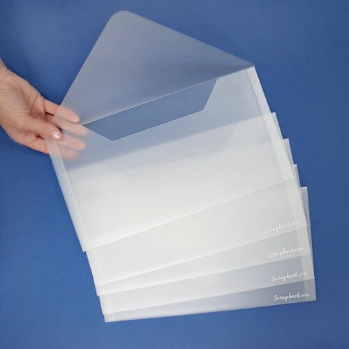 Sizzix Embossing Folder Storage Envelopes - 3 Piece - Craft Warehouse
