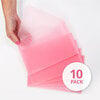 Scrapbook.com - Pink Storage Envelopes - Plastic - 6 x 8.75 - Medium - 10 Pack