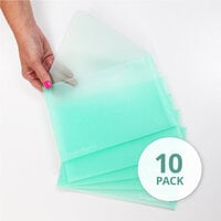 Scrapbook.com - Mint Storage Envelopes - Plastic - 6 x 8.75 - Medium - 10 Pack