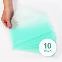 Scrapbook.com - Mint Storage Envelopes - Plastic - 4.5 x 9.5 - Slimline - 10 Pack