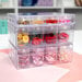 Scrapbook.com - Embellishment Jars - 24 Pieces with Storage Cases - Large and Mini Bundle