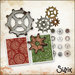Sizzix - Tim Holtz - Die Cutting and Embossing Kit - Gadgets and Gears