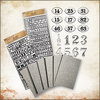 Tim Holtz - Idea-ology - Alphabets and Numbers Kit - Old School