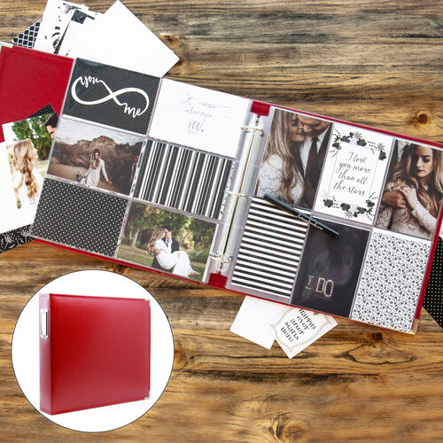 Wedding Easy Album Kit with Red Album View other colors...