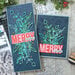 Scrapbook.com - Decorative Die Set - Christmas Block Words