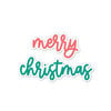 Scrapbook.com - Decorative Die Set - Merry Christmas Sentiments II