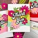 Scrapbook.com - Decorative Die Set - Thank You Sentiments III