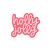 Scrapbook.com - Decorative Die Set - Holly Jolly