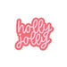 Scrapbook.com - Decorative Die Set - Holly Jolly