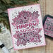 Scrapbook.com - Decorative Die Set - Market Bloom - Let's Celebrate, Happy Birthday - Sentiments