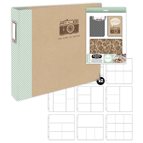 We R Memory Keepers - Teresa Collins - Albums Made Easy - Album Kit - Snapshots (Scrapbook.com Exclusive)