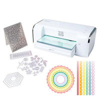 Sizzix - Big Shot Switch Plus Machine Die Cutting Bundle - White - Fancy Borders