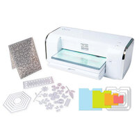 Sizzix - Big Shot Switch Plus Machine Die Cutting Bundle - White - DIY Pockets