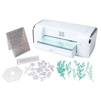 Sizzix - Big Shot Switch Plus Machine Die Cutting Bundle - White - Sprigs