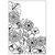 Gina Marie - Embossing Folder - 4 x 6 - Wildflowers
