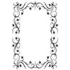 Gina Marie - Embossing Folder - 4 x 6 - Fancy Frame