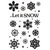 Gina Marie - Embossing Folder - 4 x 6 - Let It Snow
