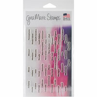 Gina Marie - Clear Acrylic Stamps - 50 States