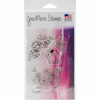 Gina Marie - Clear Acrylic Stamps - Flower