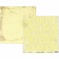 Scribble Scrabble - Naomi Collection - 12 x 12 Double Sided Paper - Antique Wallpaper