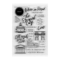 Studio Calico - Clear Photopolymer Stamps - Rome