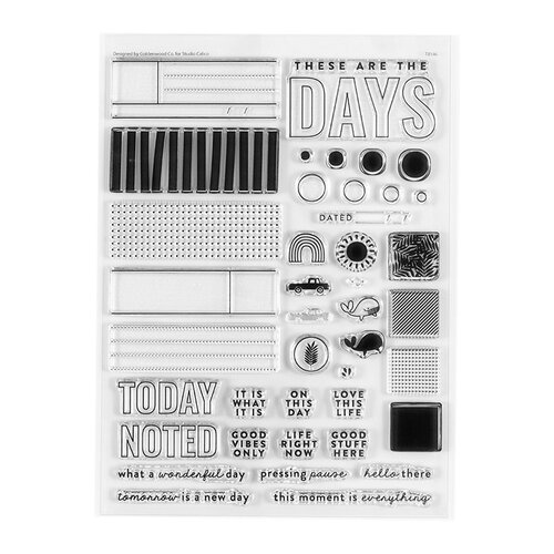 Studio Calico - Clear Photopolymer Stamps - These Are The Days