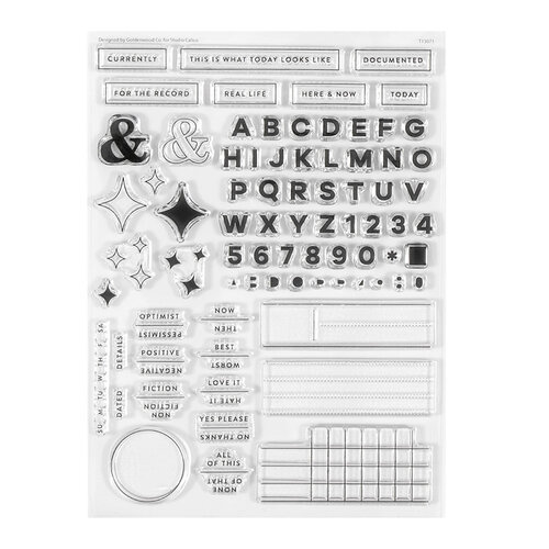 Studio Calico - Clear Photopolymer Stamps - Real Life